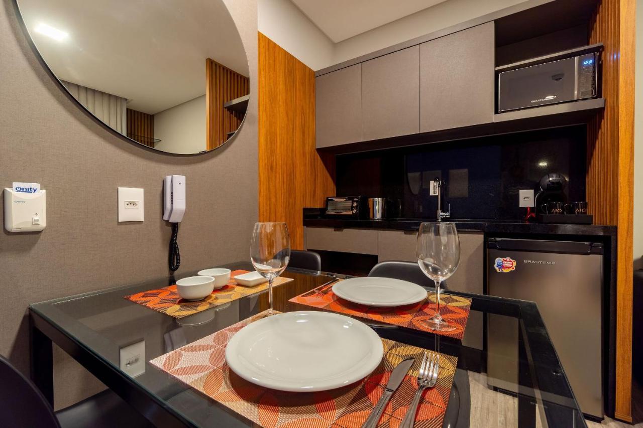 AION suítes 103 - Compacto e luxuoso Loft - Rooftop com piscina e academia - À poucos passos da praia Bombinhas Exterior foto